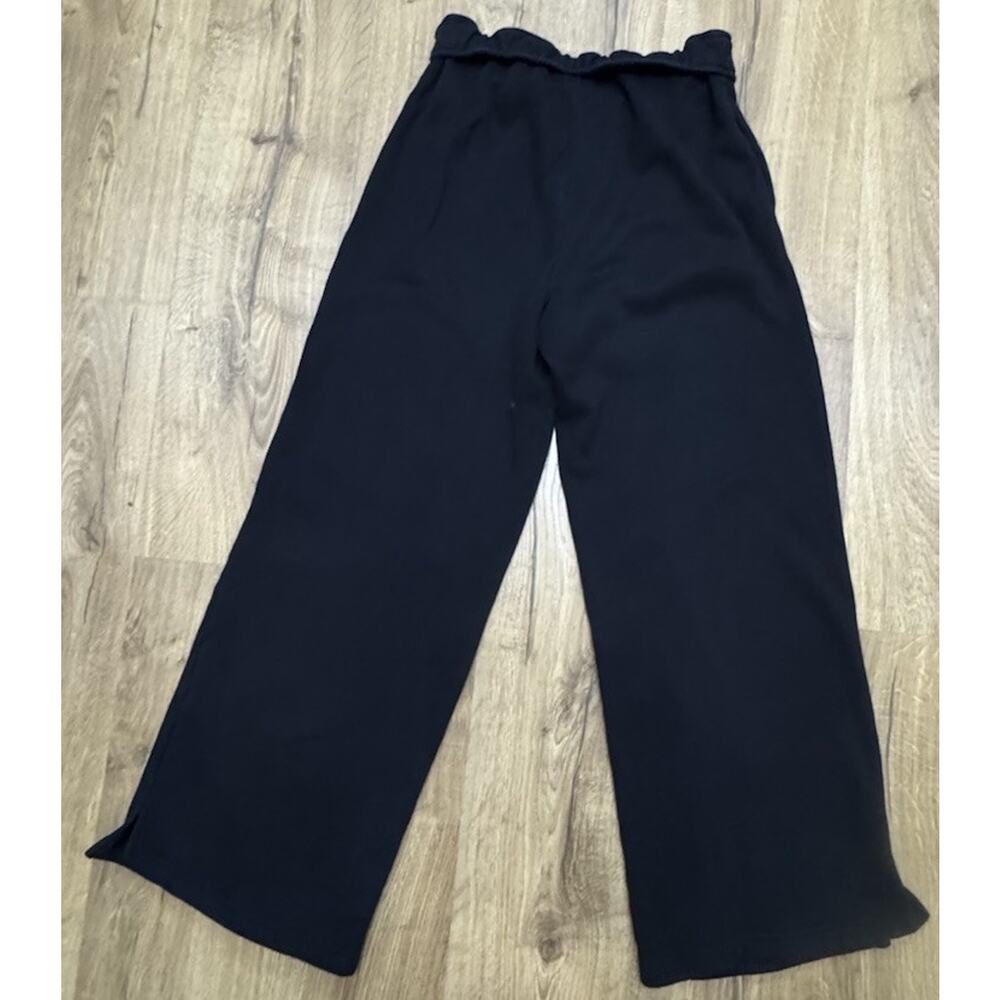 Aritzia Cozy Sweatfleece Mega Baggy Fold Sweatpants Women’s XS Black Wide Leg - Picture 7 of 11